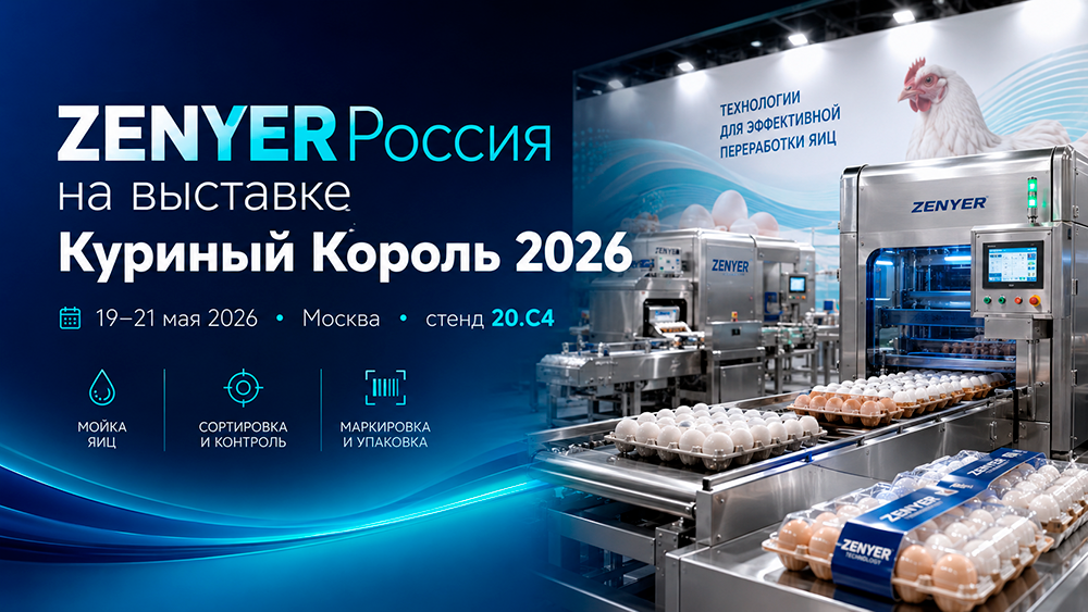 ZENYER Россия на выставке «Куриный Король / MAP Russia & VIV 2026»