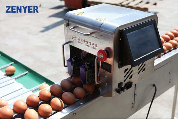 Принтер маркировщик для яиц | модель: 402H. Производительность: 10000 яиц в час.